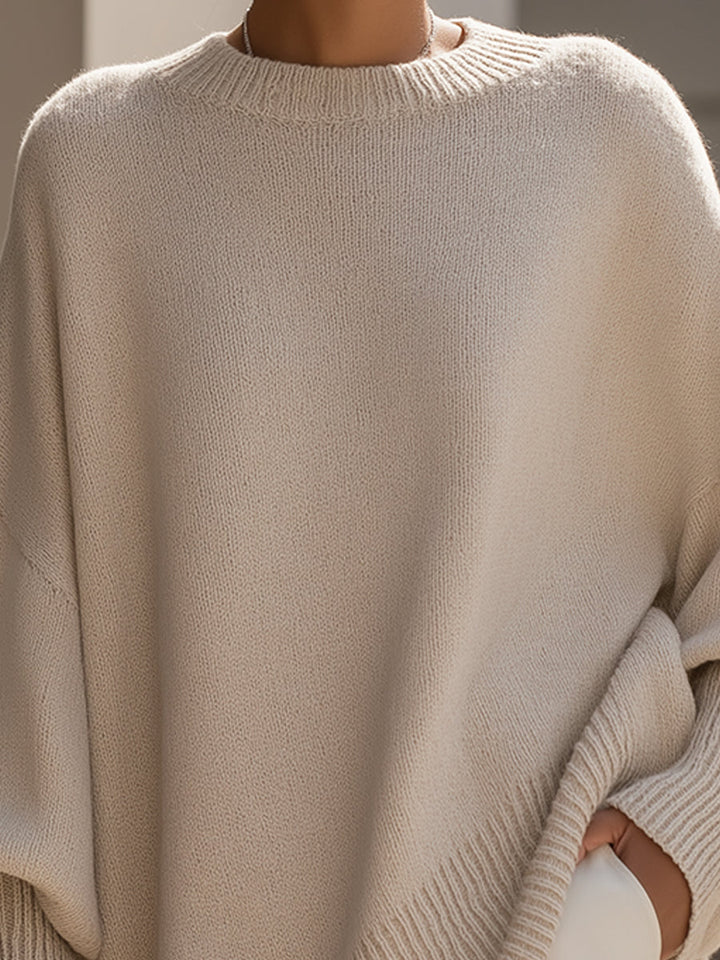 OVERSIZED KNIT PONCHO | EFFORTLESS ELEGANCE WITH COZY GRACE