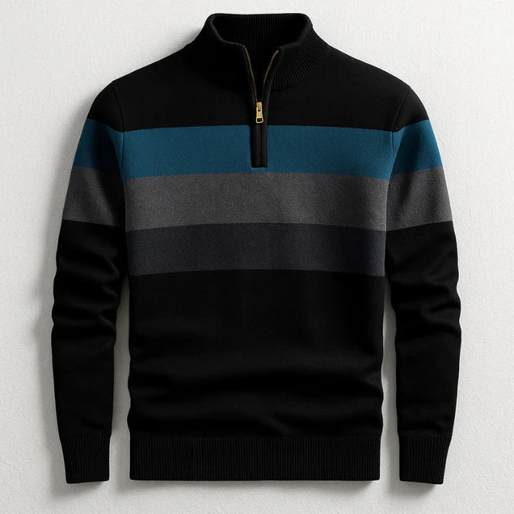 ALLAN STRIPE PULLOVER | REFINED COMFORT