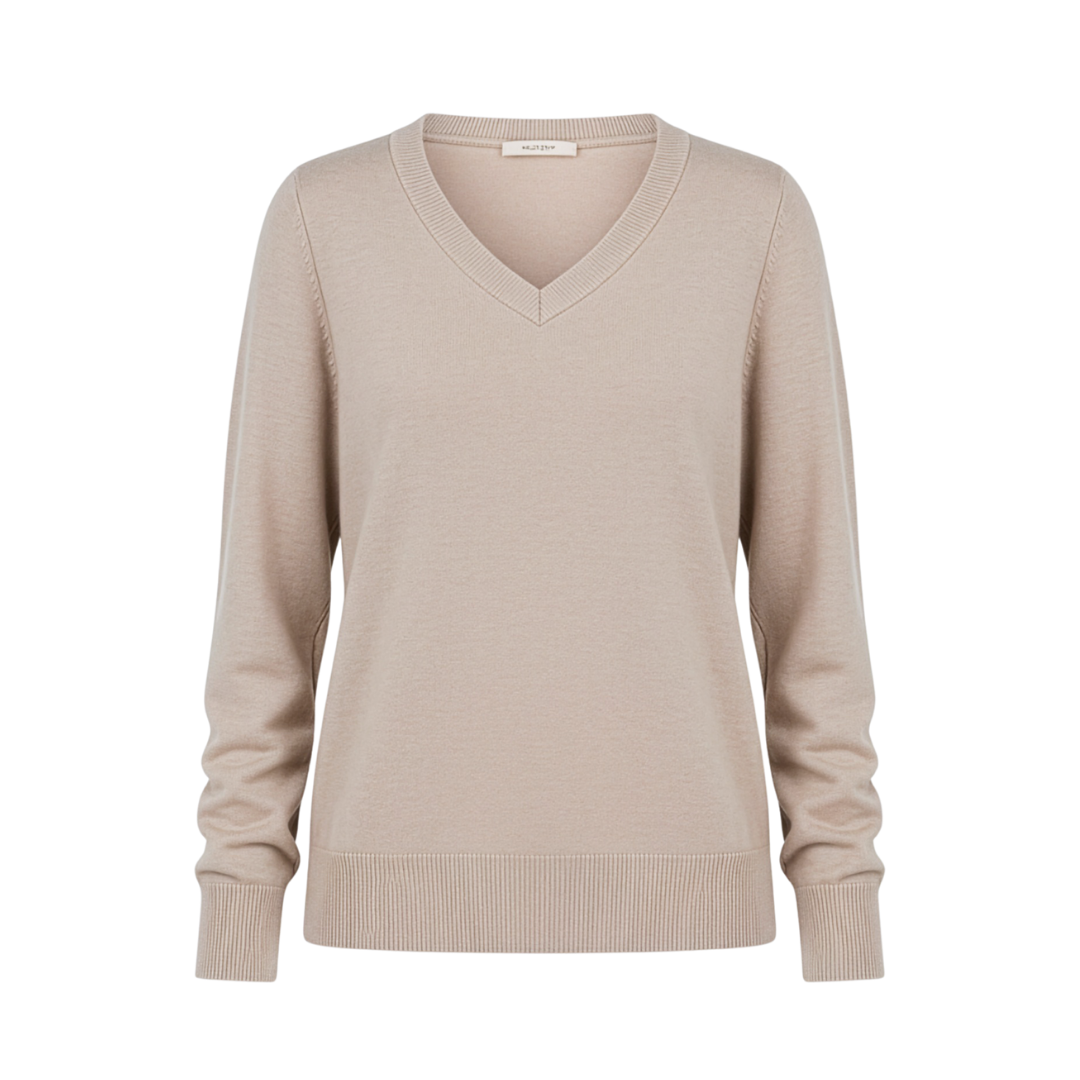 LOTTIE V-NECK JUMPER | SOFT, SIMPLE AND BEAUTIFULLY FEMININE