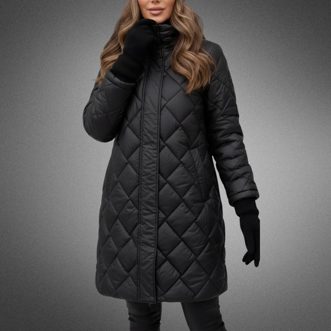 EMILIA QUILTED COAT | WRAP YOURSELF IN ELEGANCE