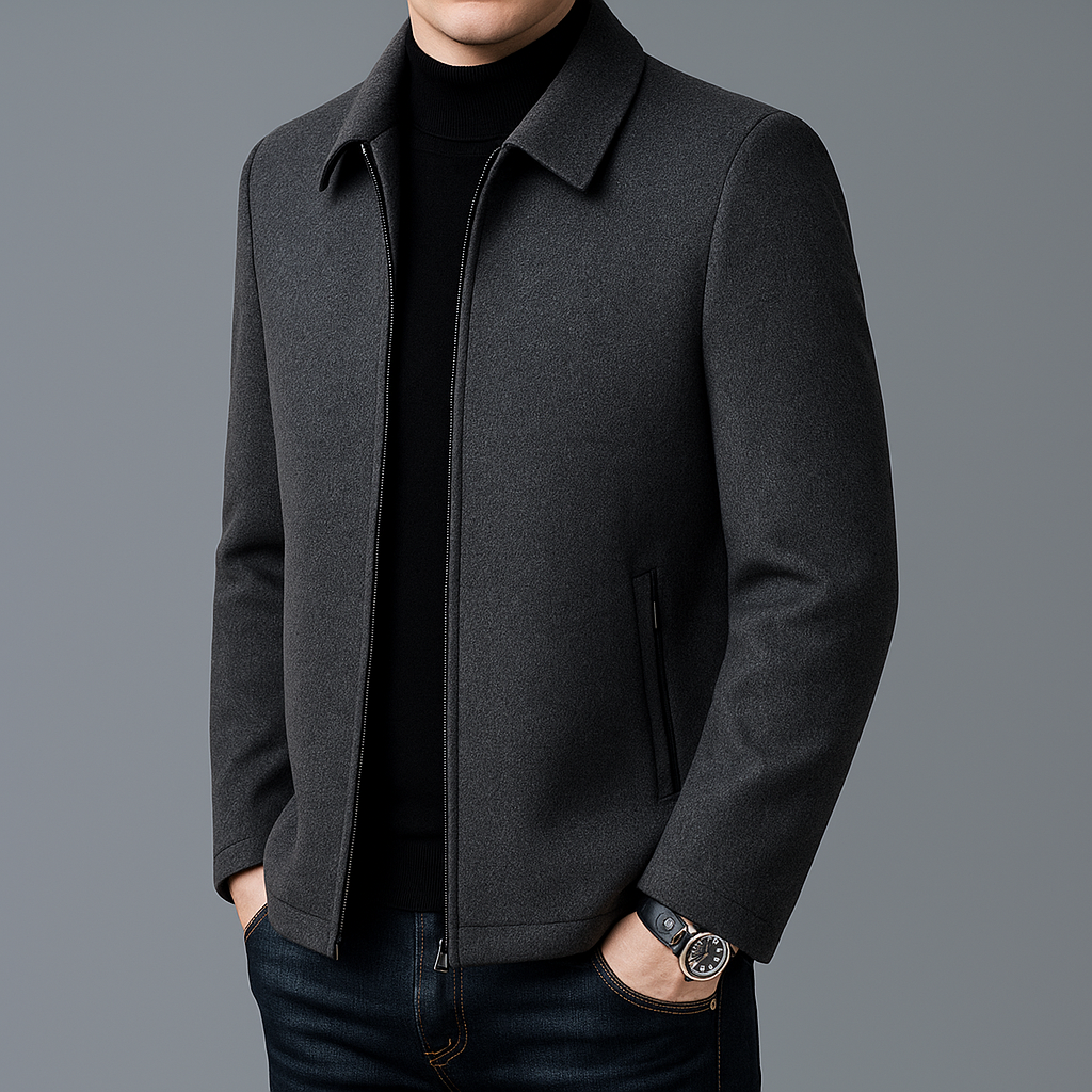 HARRISON WOOL JACKET | TIMELESS WARMTH, MODERN FIT