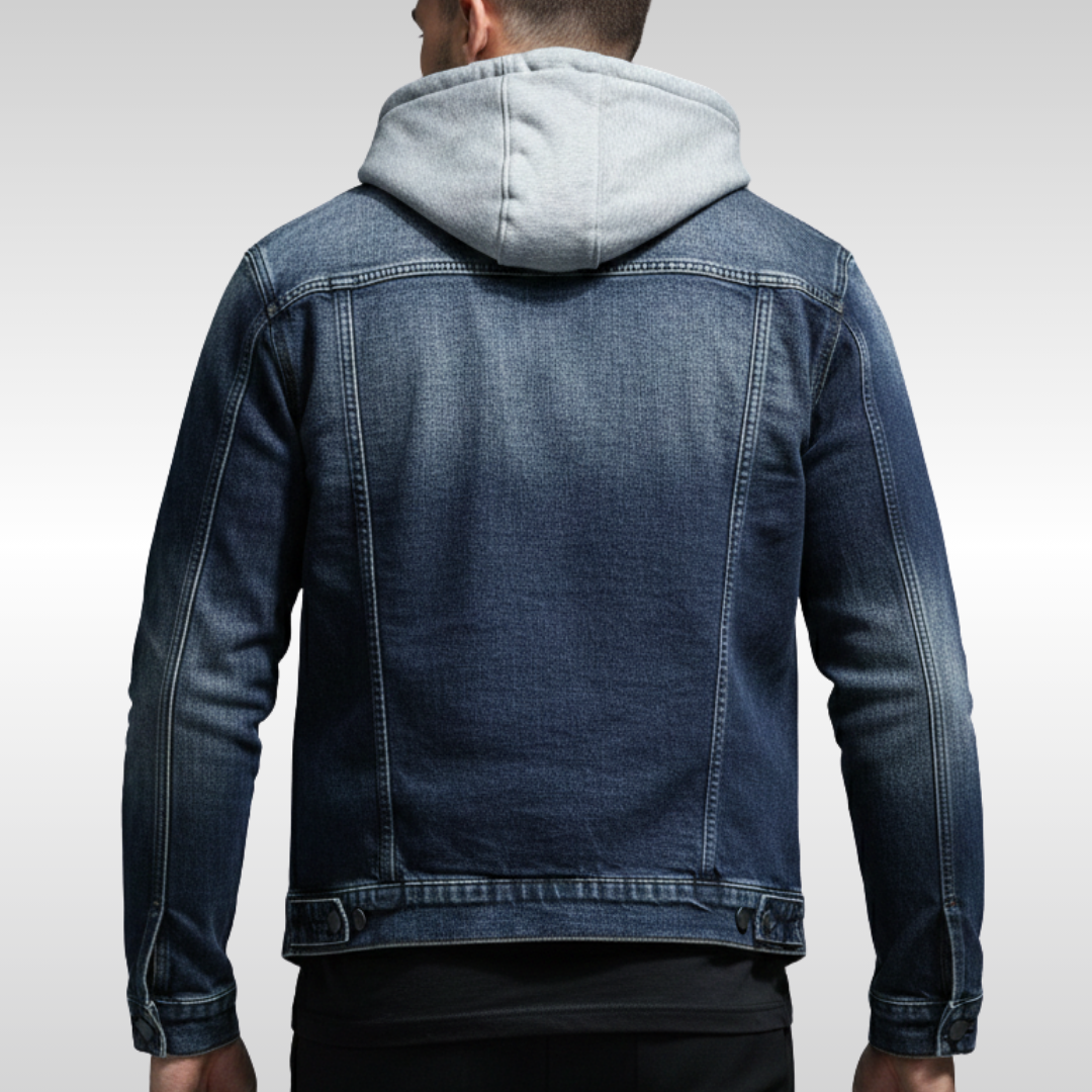 BRANSON HOODED DENIM JACKET | STYLE IN EVERY LAYER