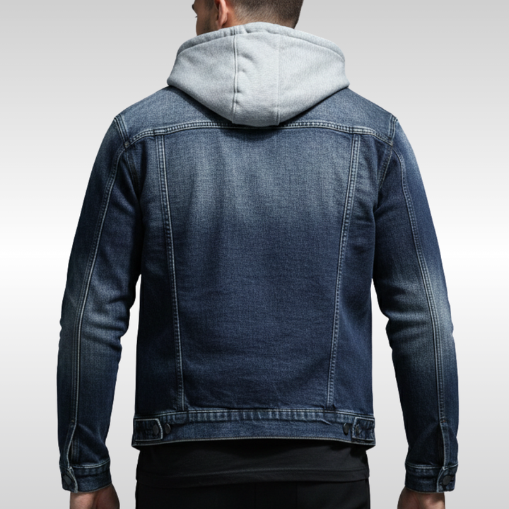BRANSON HOODED DENIM JACKET | STYLE IN EVERY LAYER