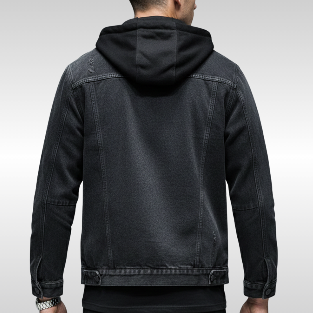 BRANSON HOODED DENIM JACKET | STYLE IN EVERY LAYER