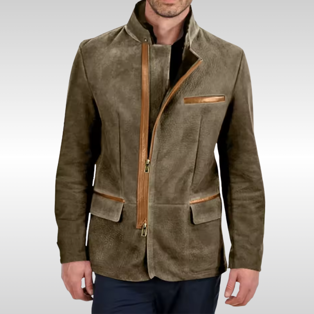 WILLIAM RETRO SUEDE JACKET | VINTAGE STYLE WITH A MODERN EDGE