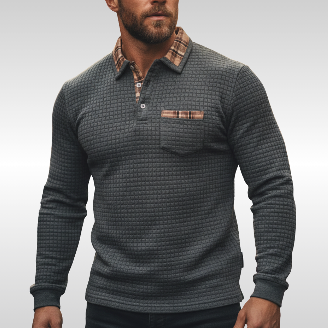 OWEN WAFFLE POLO SHIRT | SMART COMFORT FOR EVERYDAY WEAR