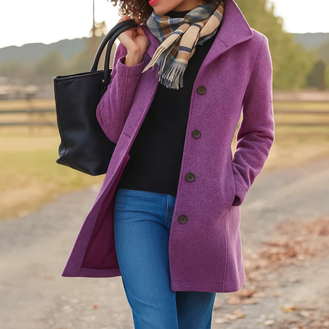 ELEGANT WINTER COAT | FLATTERING DESIGN WITH LUXURIOUS COMFORT