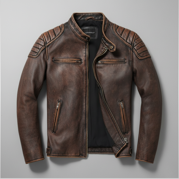 ASHER BIKER JACKET | VINTAGE FEEL WITH A MODERN EDGE