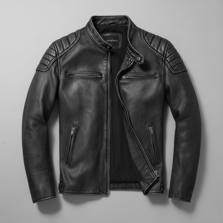 ASHER BIKER JACKET | VINTAGE FEEL WITH A MODERN EDGE