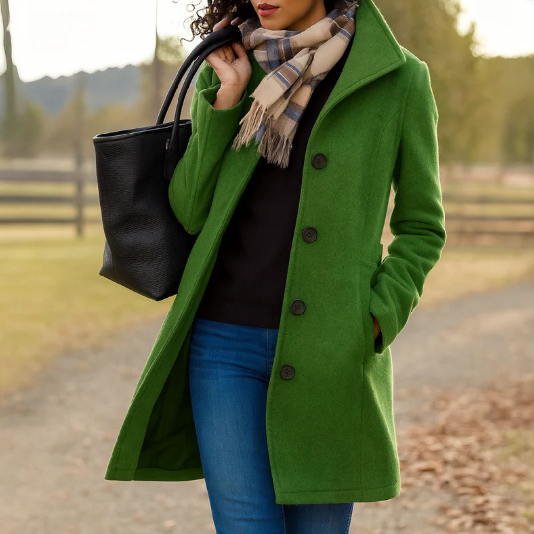 ELEGANT WINTER COAT | FLATTERING DESIGN WITH LUXURIOUS COMFORT