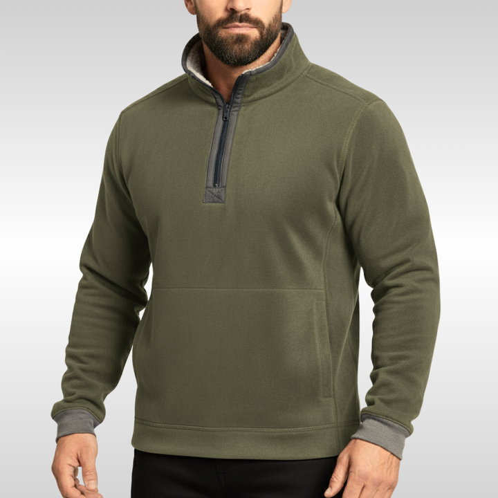 STAN FLEECE QUARTER ZIP | EASY EVERYDAY WARMTH