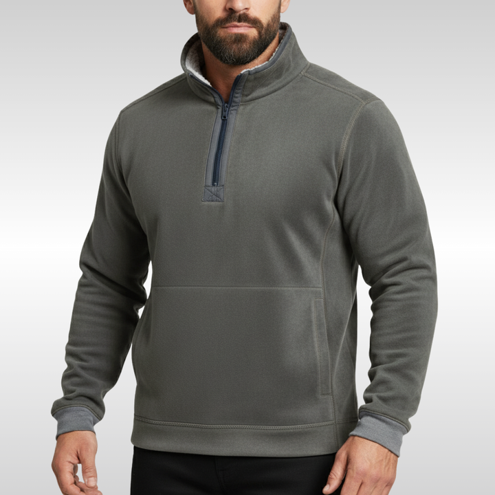 STAN FLEECE QUARTER ZIP | EASY EVERYDAY WARMTH