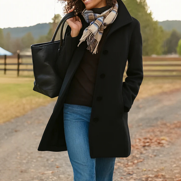 ELEGANT WINTER COAT | FLATTERING DESIGN WITH LUXURIOUS COMFORT