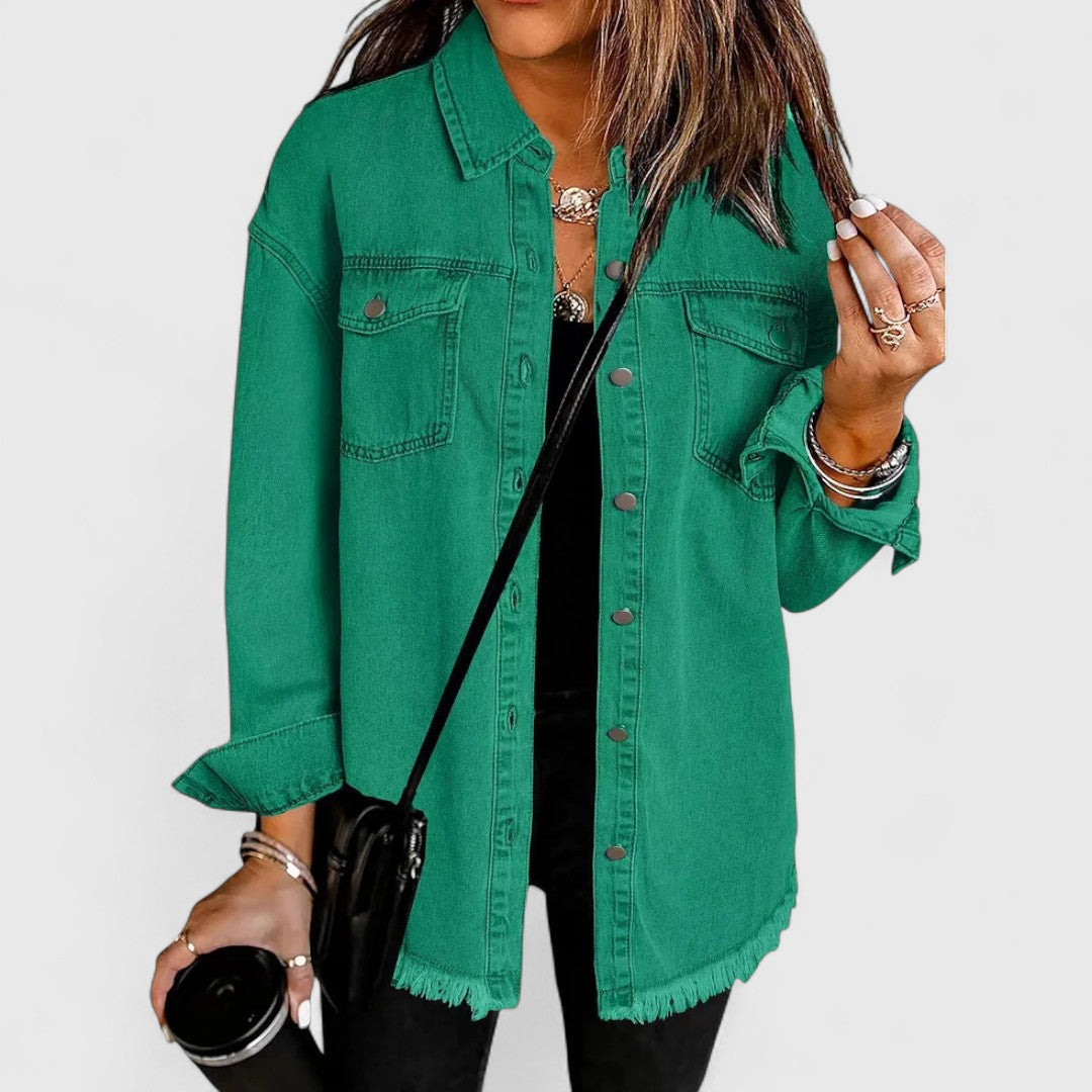 CLASSIC RELAXED-FIT DENIM JACKET | ICONIC STYLE FOR EVERY SEASON