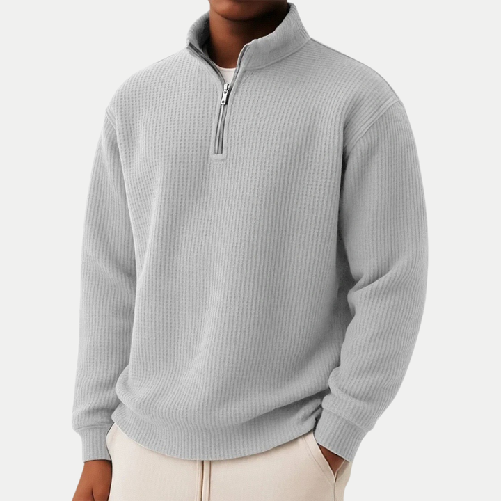 CLARKE ZIP PULLOVER | EVERYDAY COMFORT WITH TIMELESS STYLE
