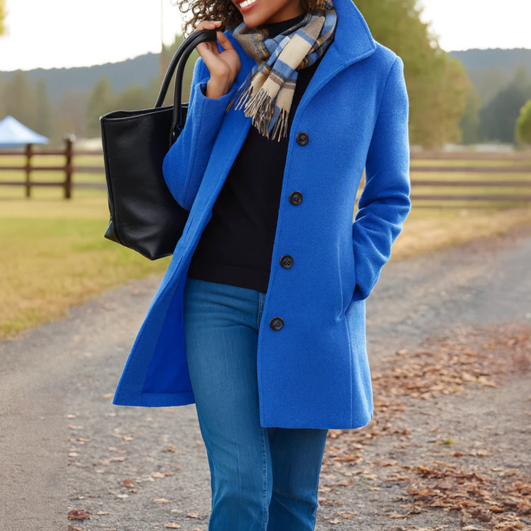 ELEGANT WINTER COAT | FLATTERING DESIGN WITH LUXURIOUS COMFORT