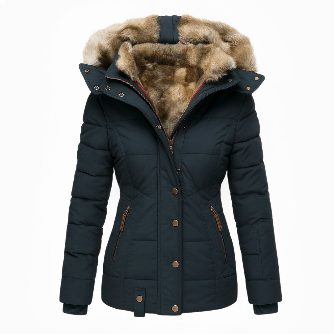 LILY WINTER COAT | ELEGANT WARMTH AND SOFT COMFORT
