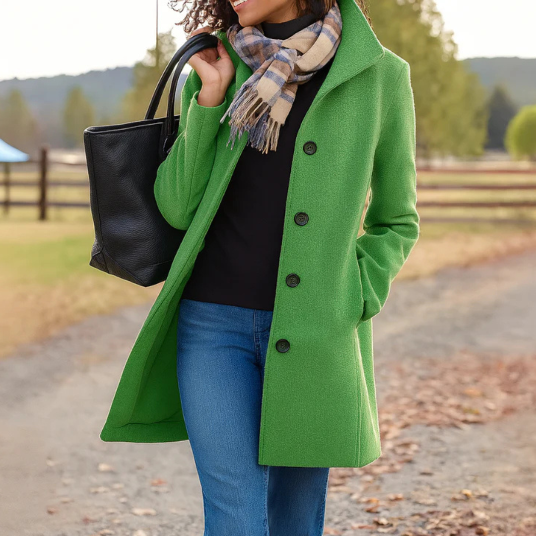 ELEGANT WINTER COAT | FLATTERING DESIGN WITH LUXURIOUS COMFORT