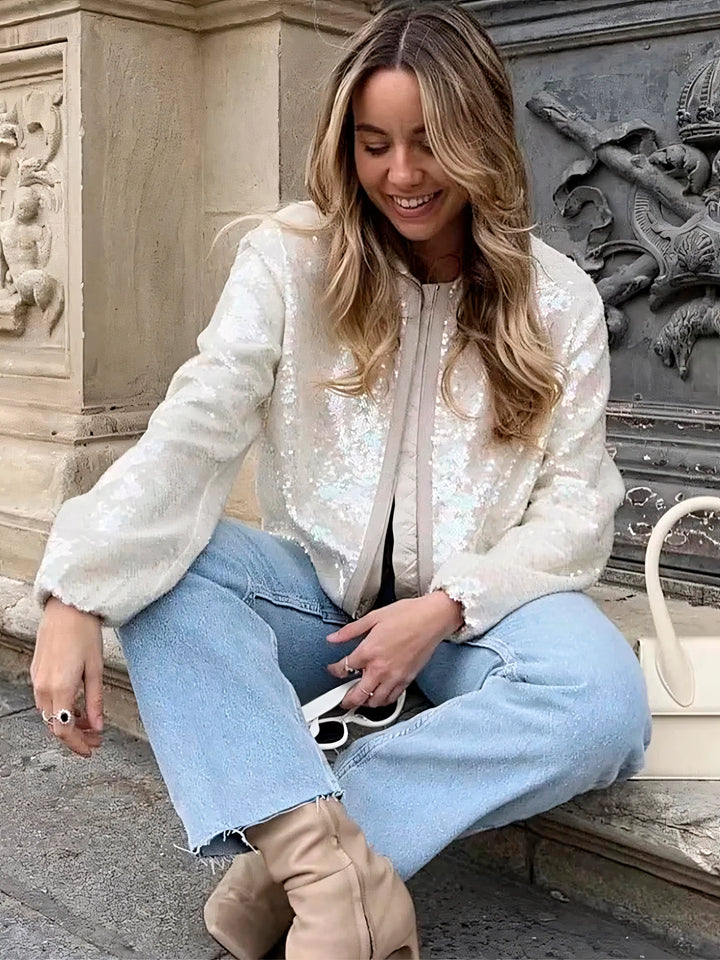 SPARKLING PARTY JACKET | ELEGANT DESIGN THAT LIGHTS UP THE ROOM