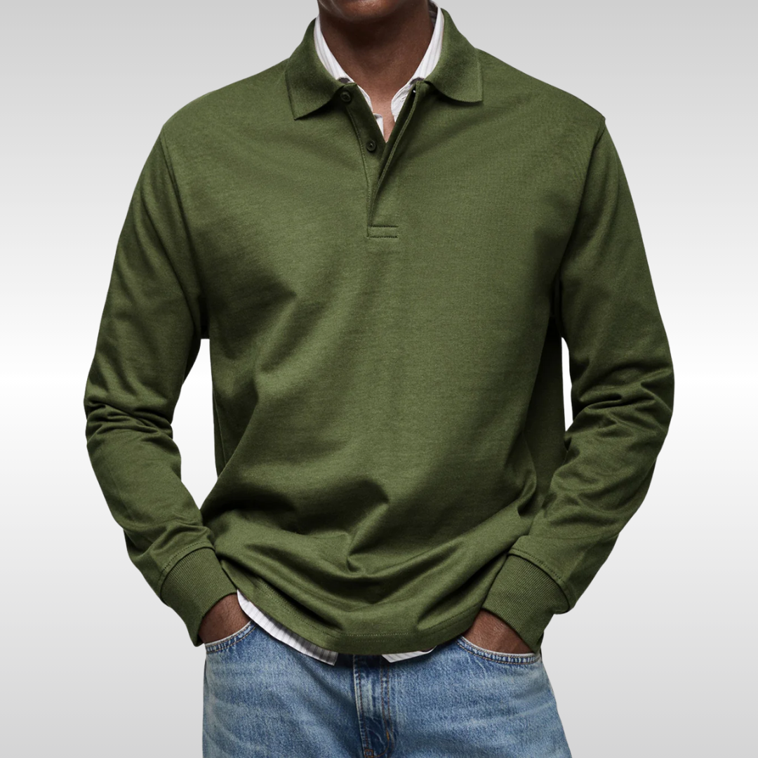 ARTHUR LONG SLEEVE POLO | BUILT TO KEEP YOU LOOKING SHARP