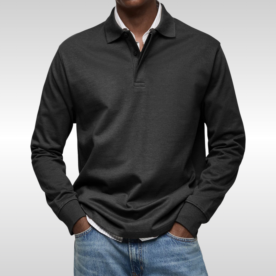 ARTHUR LONG SLEEVE POLO | BUILT TO KEEP YOU LOOKING SHARP
