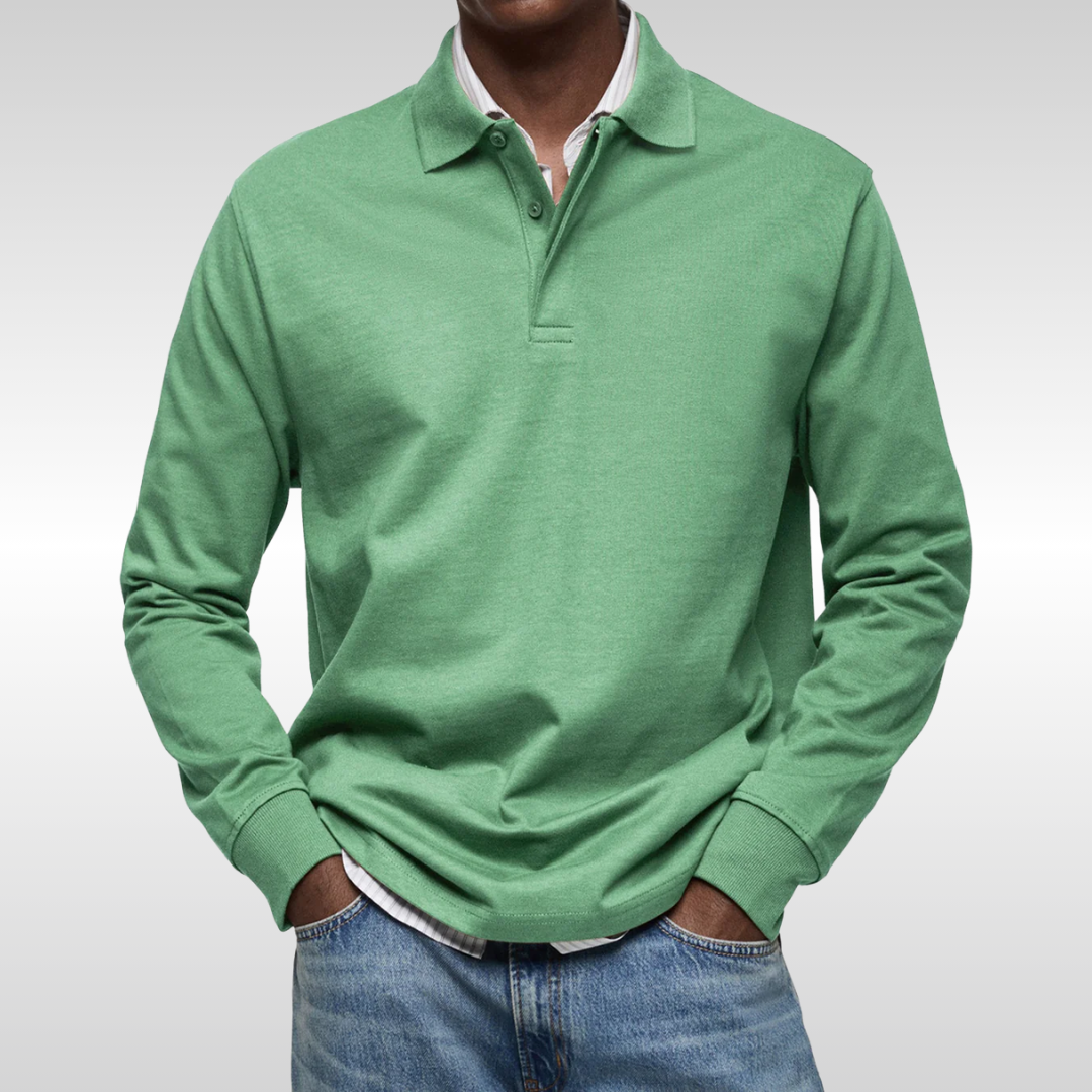 ARTHUR LONG SLEEVE POLO | BUILT TO KEEP YOU LOOKING SHARP