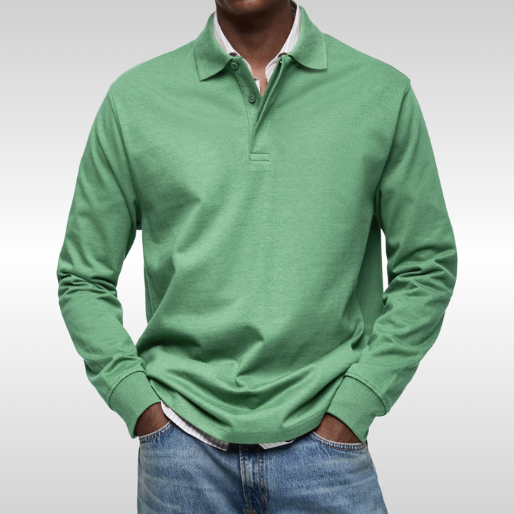 ARTHUR LONG SLEEVE POLO | BUILT TO KEEP YOU LOOKING SHARP