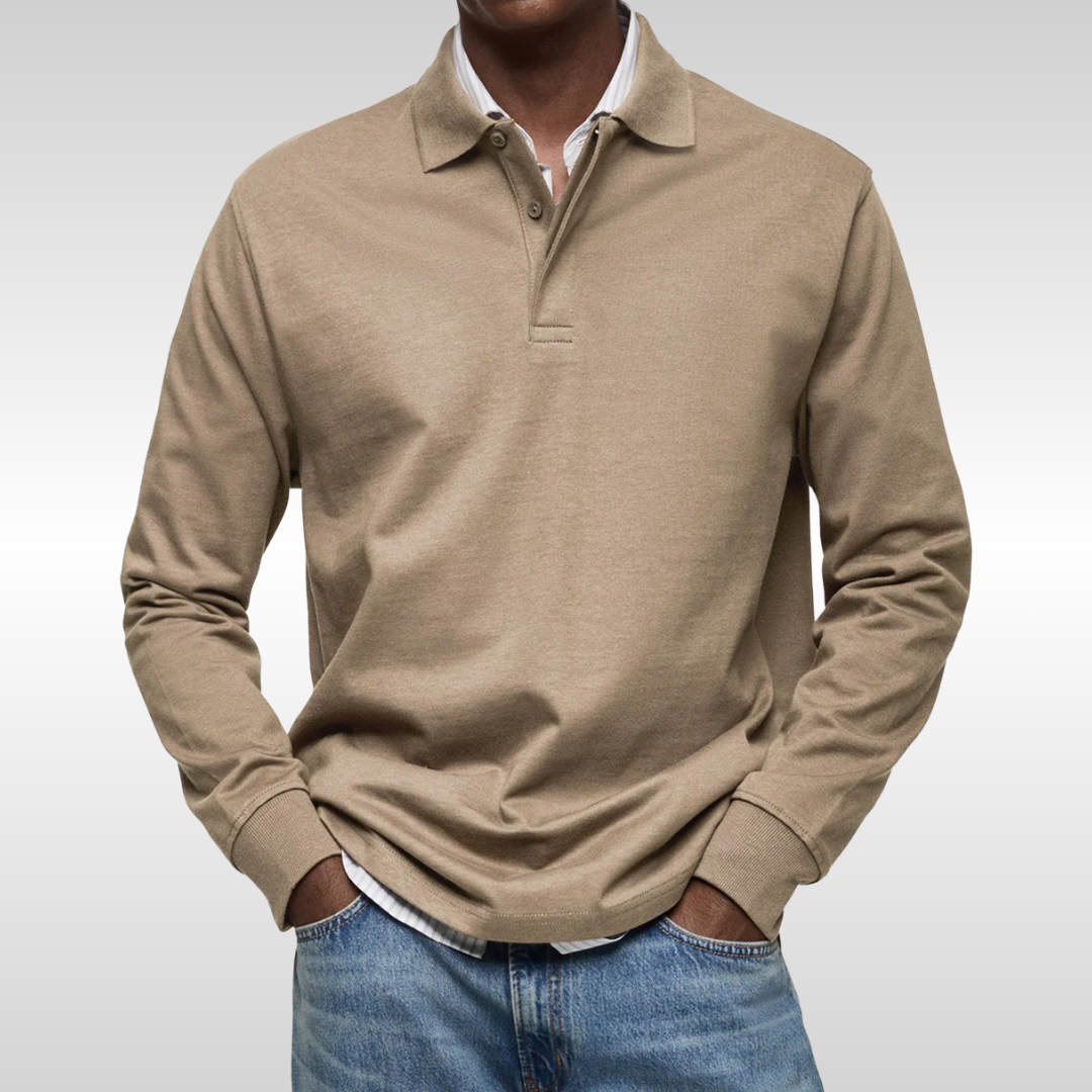 ARTHUR LONG SLEEVE POLO | BUILT TO KEEP YOU LOOKING SHARP
