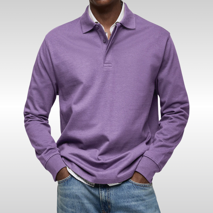ARTHUR LONG SLEEVE POLO | BUILT TO KEEP YOU LOOKING SHARP