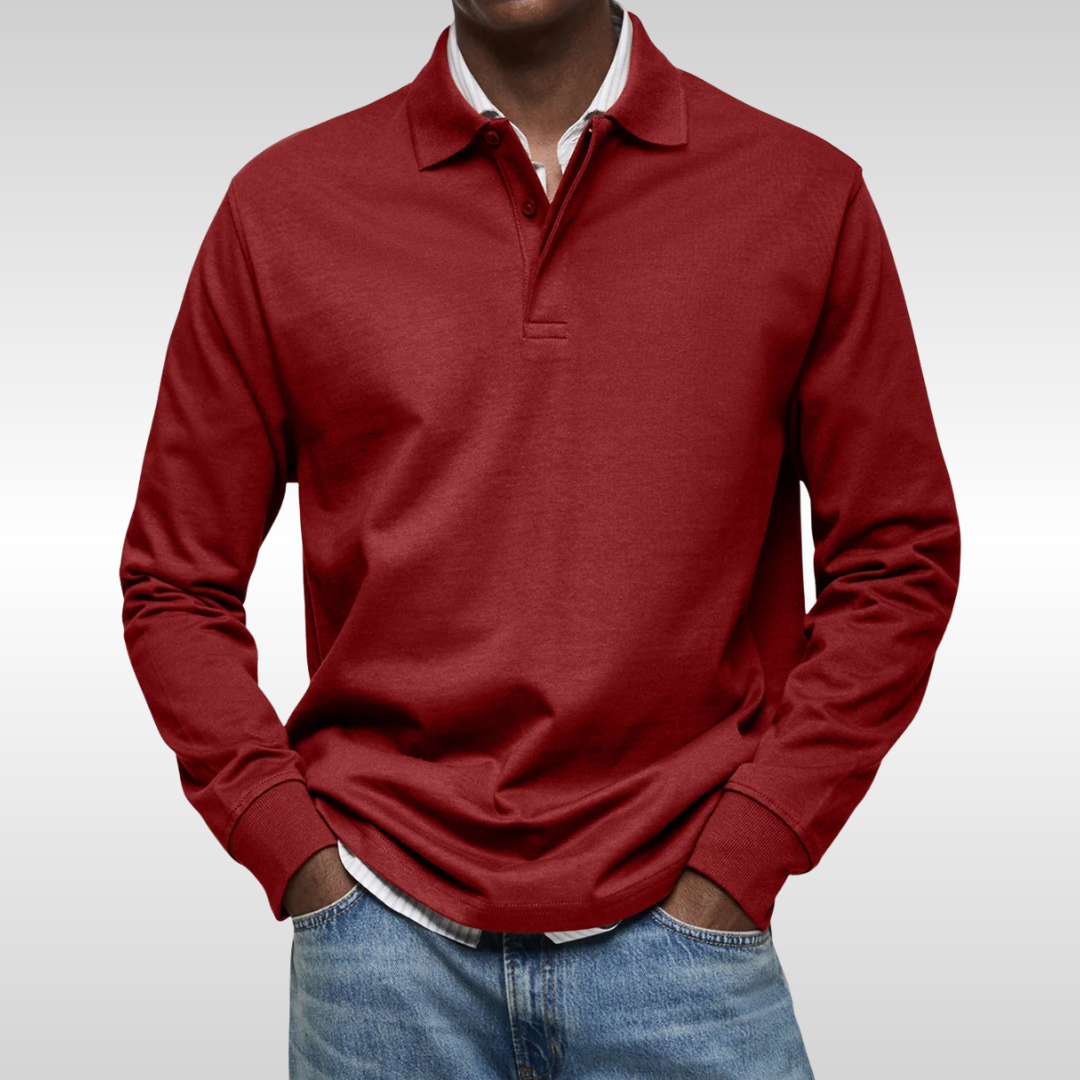 ARTHUR LONG SLEEVE POLO | BUILT TO KEEP YOU LOOKING SHARP