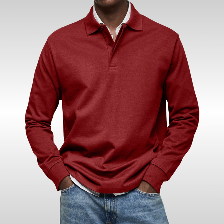 ARTHUR LONG SLEEVE POLO | BUILT TO KEEP YOU LOOKING SHARP