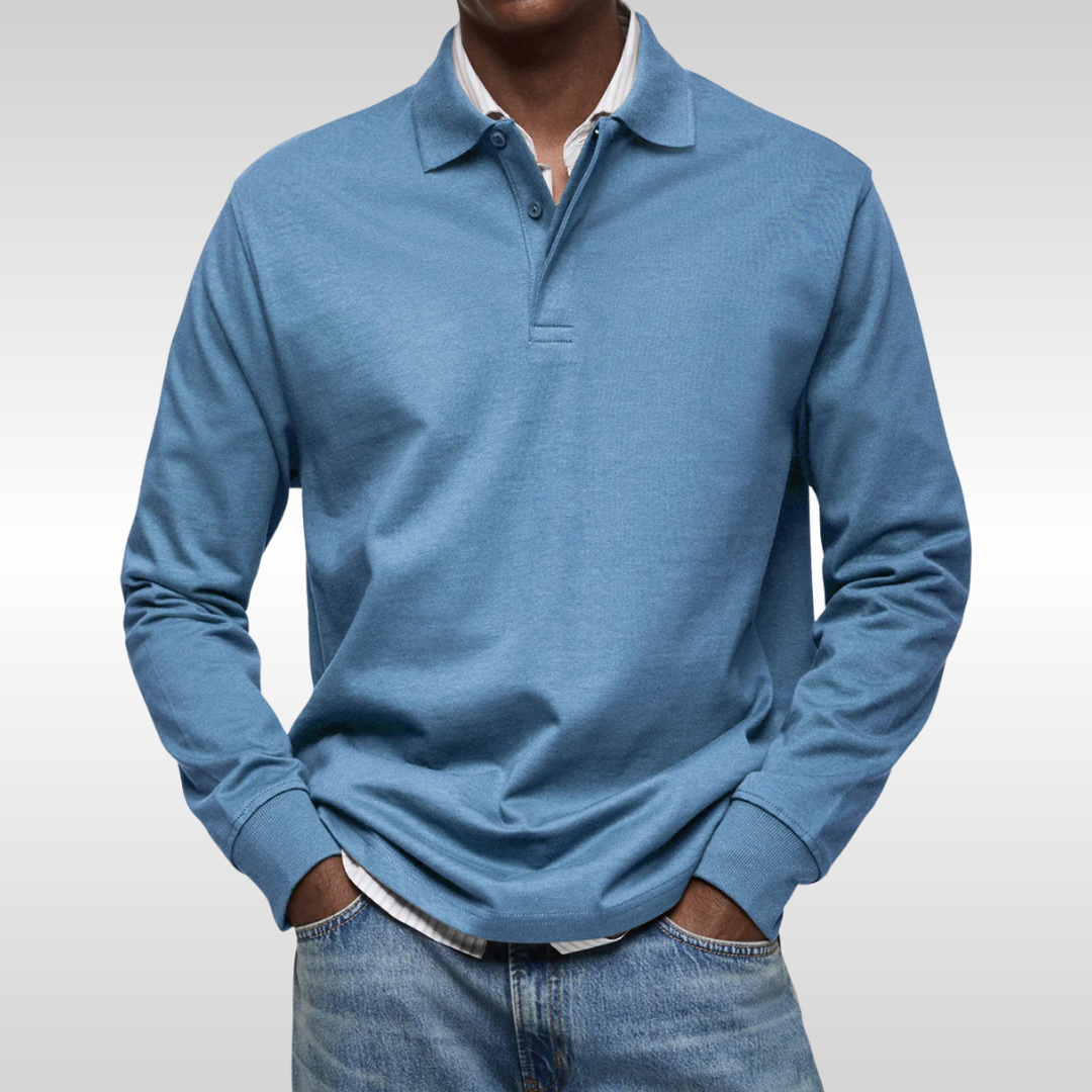 ARTHUR LONG SLEEVE POLO | BUILT TO KEEP YOU LOOKING SHARP