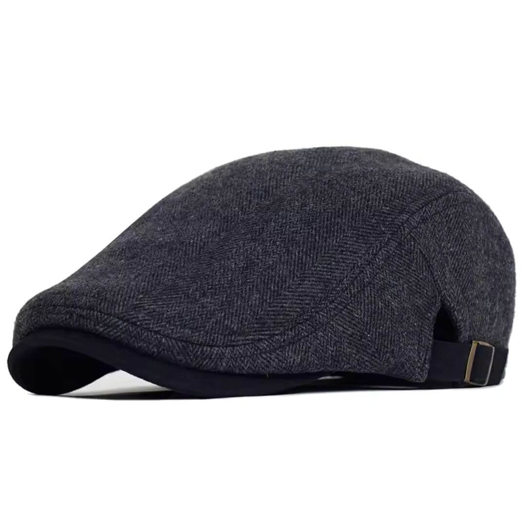 HENRY HERRINGBONE TWEED FLAT CAP | TIMELESS WARMTH, EVERYDAY STYLE