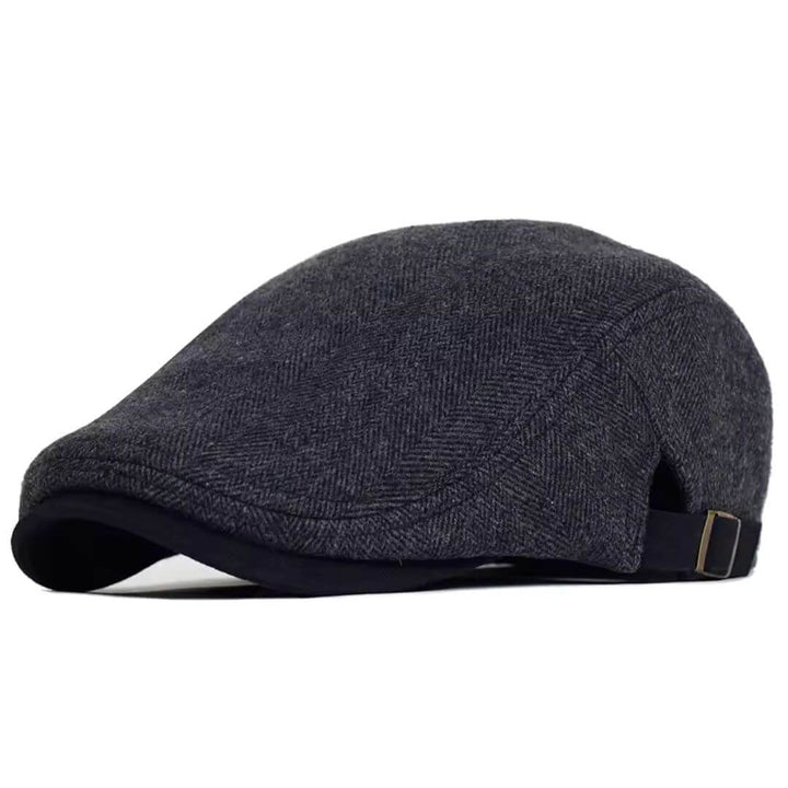 HENRY HERRINGBONE TWEED FLAT CAP | TIMELESS WARMTH, EVERYDAY STYLE