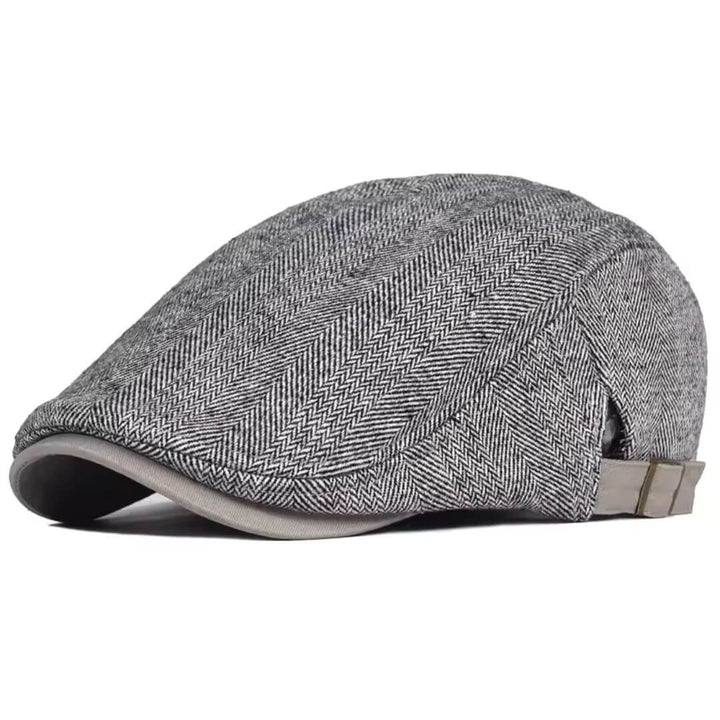 HENRY HERRINGBONE TWEED FLAT CAP | TIMELESS WARMTH, EVERYDAY STYLE