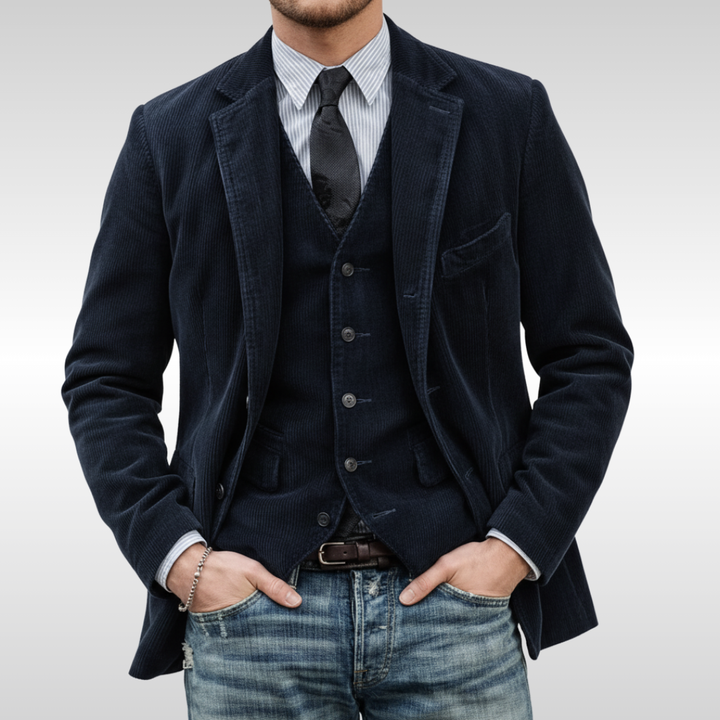 SHELBY CORDUROY BLAZER | TIMELESS CONFIDENCE