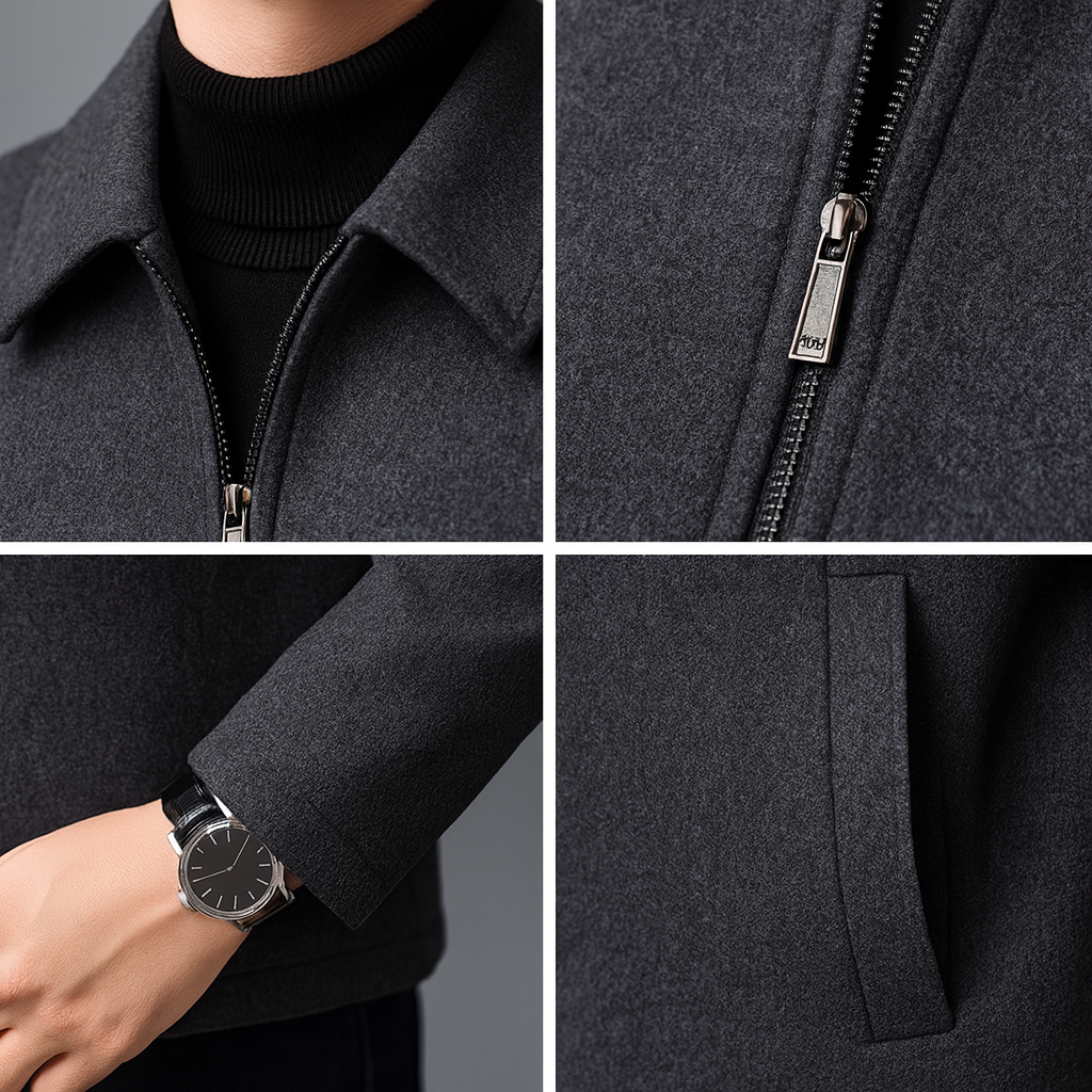 HARRISON WOOL JACKET | TIMELESS WARMTH, MODERN FIT