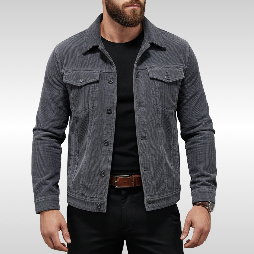 COLIN CORDUROY JACKET | MODERN CLASSIC COMFORT