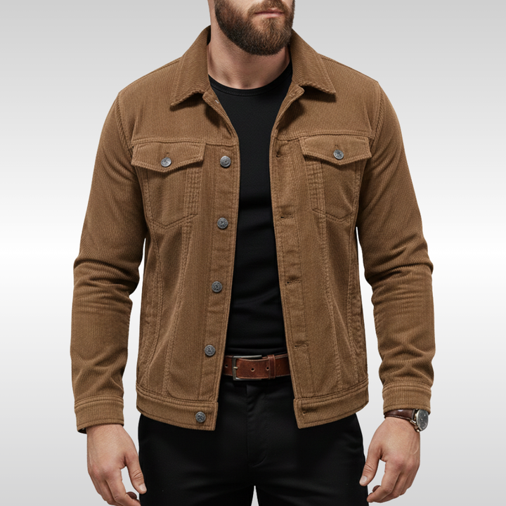 COLIN CORDUROY JACKET | MODERN CLASSIC COMFORT