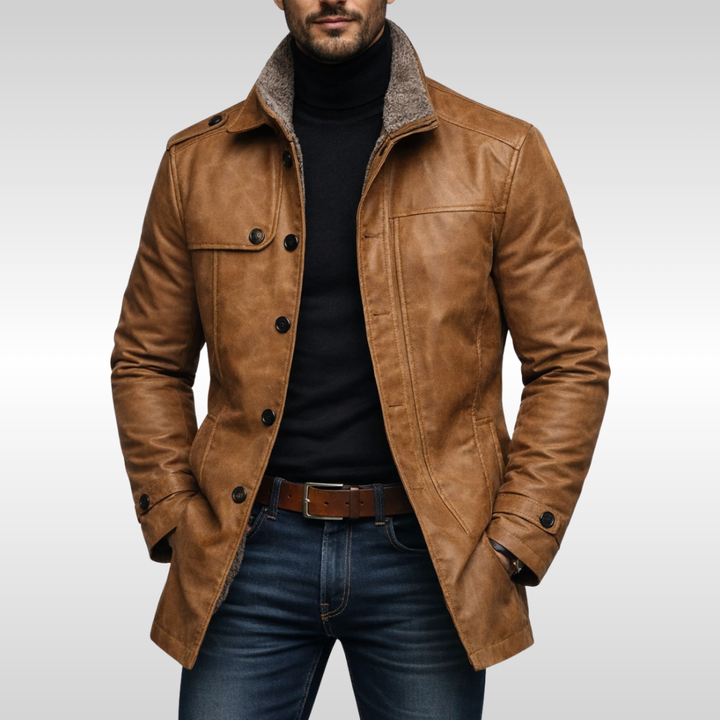 DAVID FLEECE-LINED COAT | WARM, COMFORTABLE AND WINTER READY