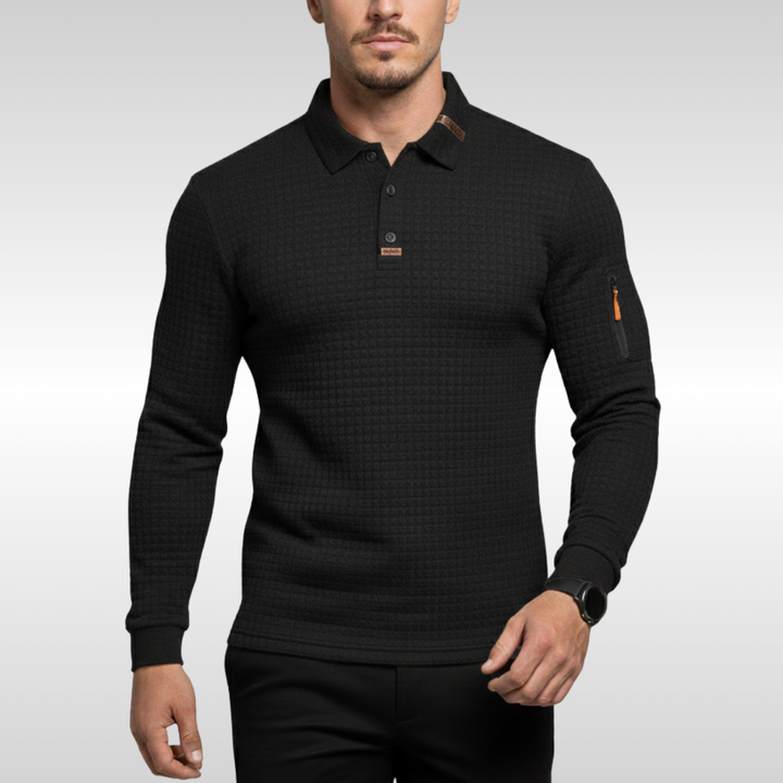 DEAN SIGNATURE POLO | MODERN LUXURY WITH A REFINED EDGE