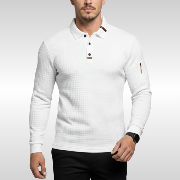 DEAN SIGNATURE POLO | MODERN LUXURY WITH A REFINED EDGE