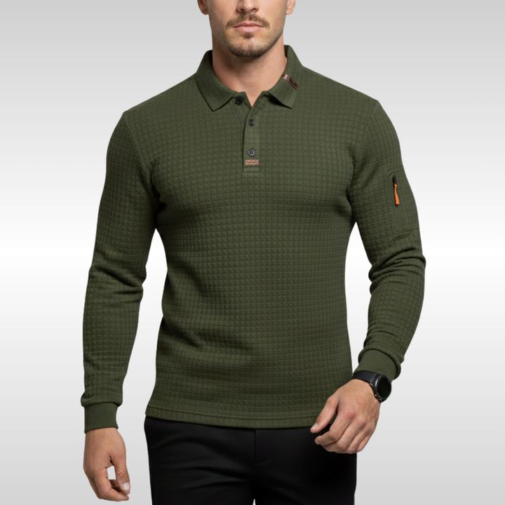 DEAN SIGNATURE POLO | MODERN LUXURY WITH A REFINED EDGE