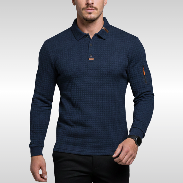 DEAN SIGNATURE POLO | MODERN LUXURY WITH A REFINED EDGE