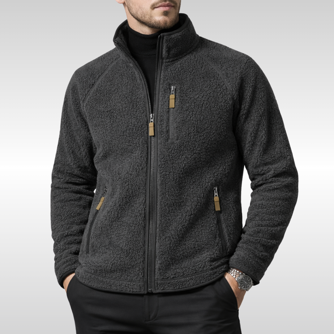 ELLIOT FLEECE JACKET | COSY WARMTH WITHOUT THE BULK
