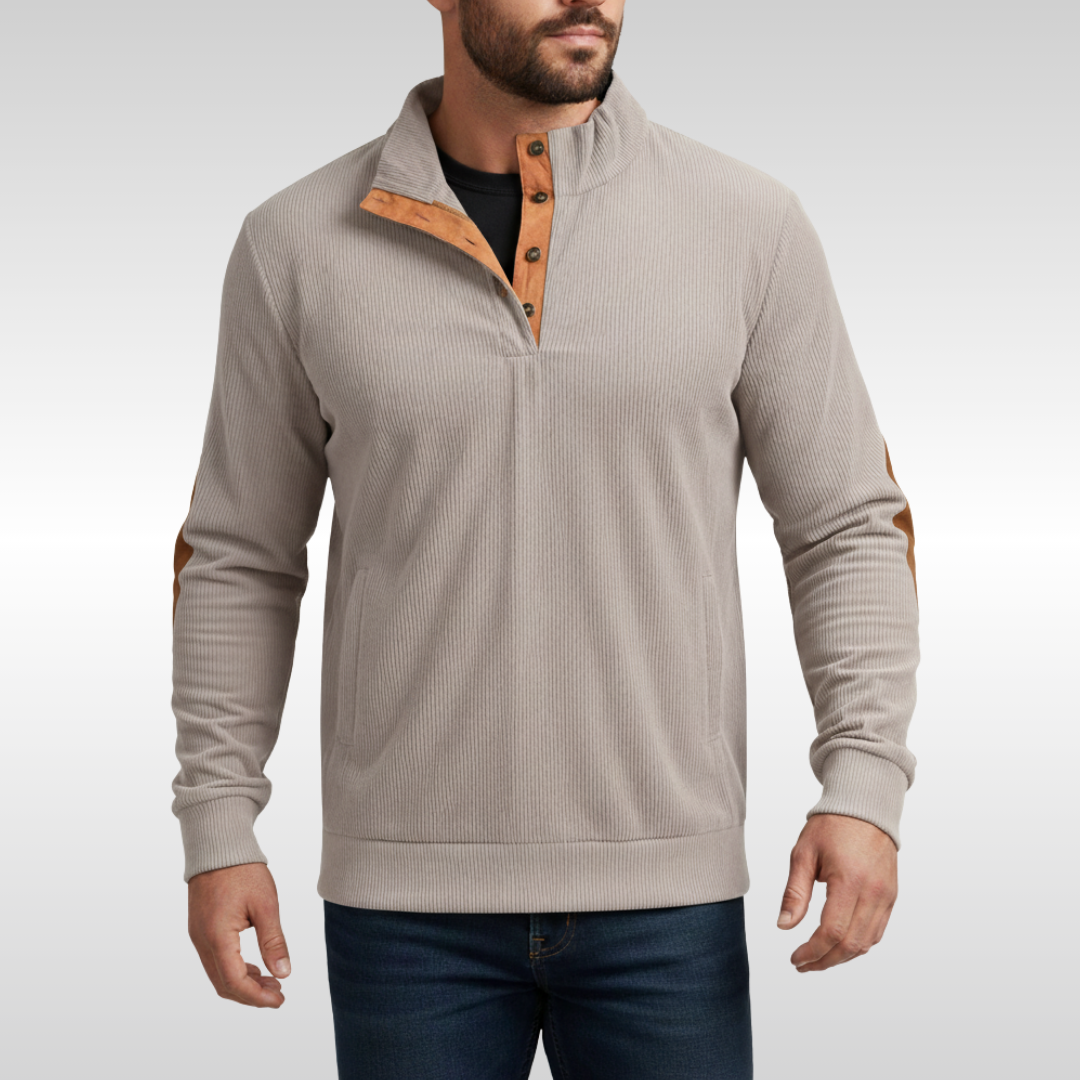 GEORGE CORDUROY PULLOVER | WARM COMFORT WITH CLASSIC CHARACTER