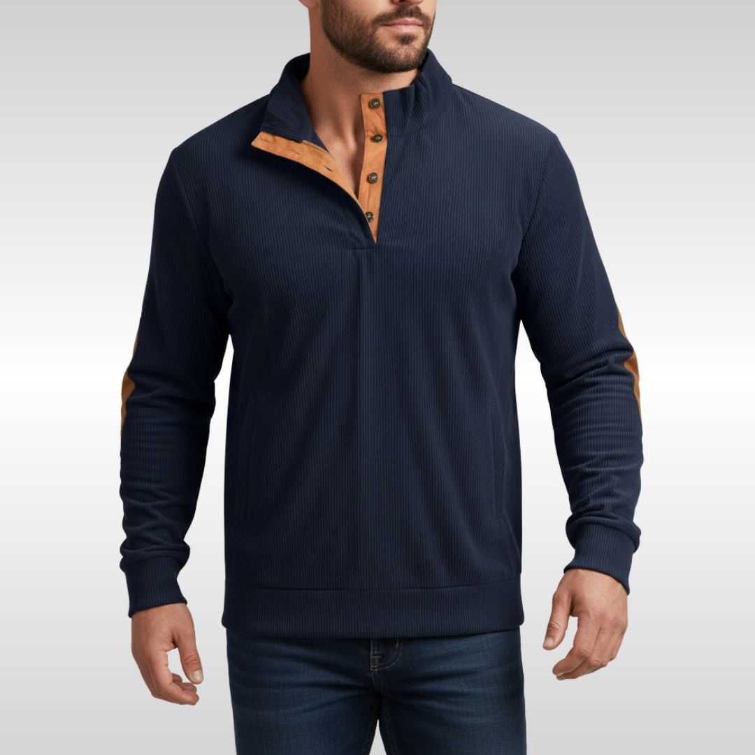 GEORGE CORDUROY PULLOVER | WARM COMFORT WITH CLASSIC CHARACTER