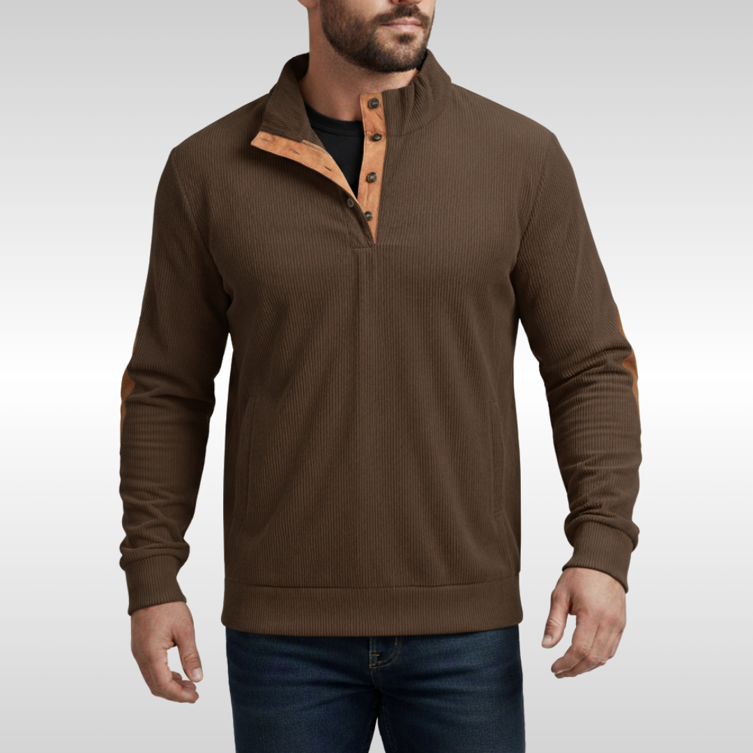 GEORGE CORDUROY PULLOVER | WARM COMFORT WITH CLASSIC CHARACTER