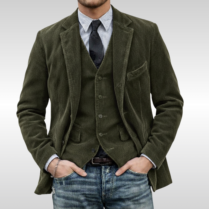 SHELBY CORDUROY BLAZER | TIMELESS CONFIDENCE