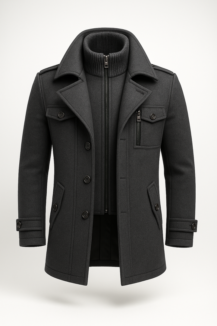 CLIFFORD WOOL COAT | REFINED WINTER ELEGANCE